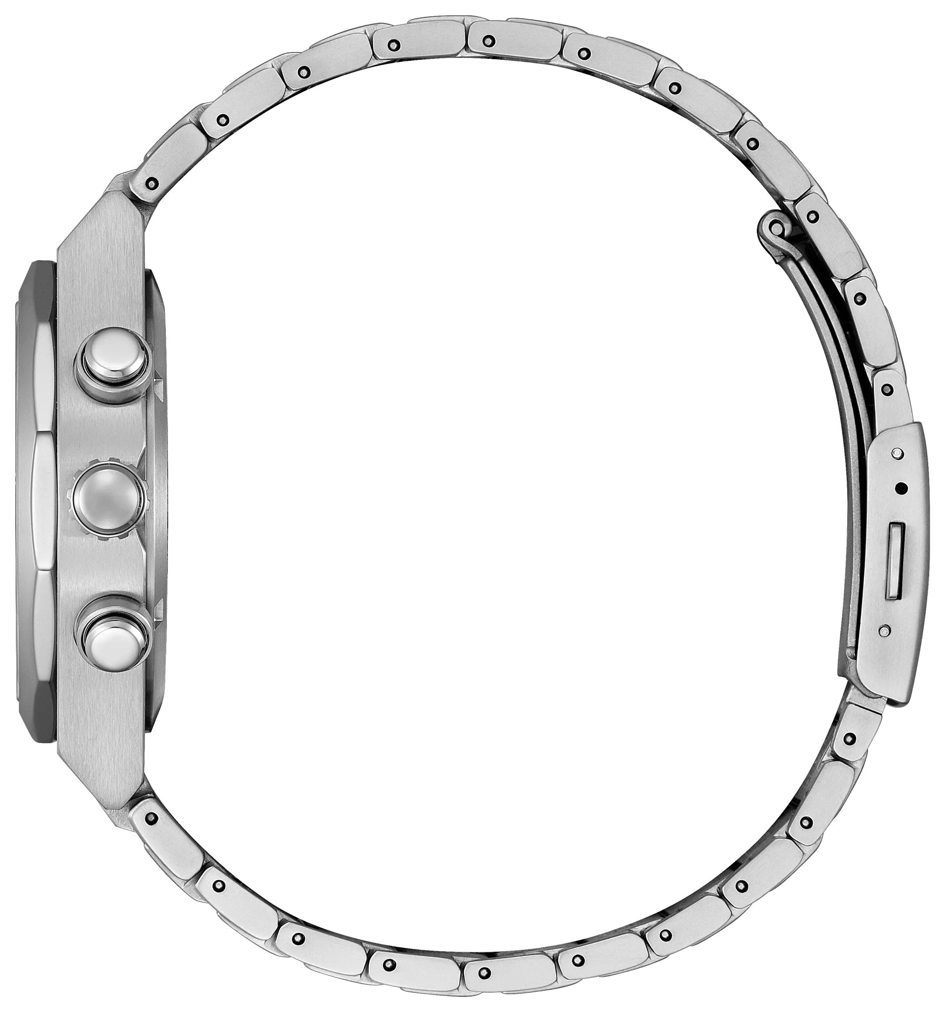 Zenshin Senkei White Dial Super Titanium Bracelet CA4690-51A | CITIZEN